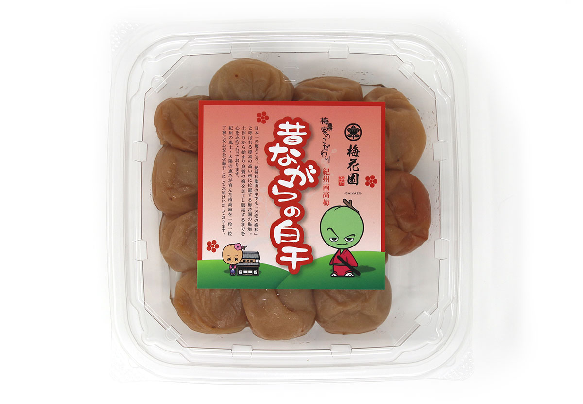 白干し400g | 和歌山の紀州南高梅の梅干のみ販売する梅花園